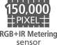 150K Pixel RGB+IR Metering Sensor