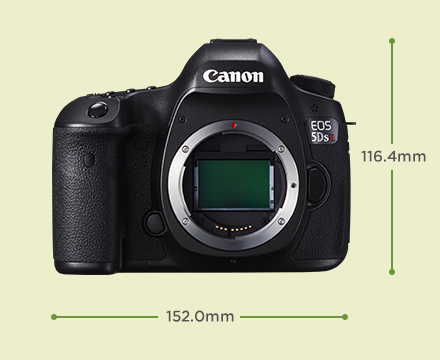 EOS 5DS R view 1