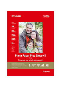 Canon Plus Glossy II Photo Paper PP-201 - A4, 4x6, 5x5, 5x7 - Canon  Middle East